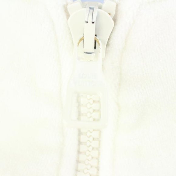 Louis Vuitton Mens Small Plain Rainbow Runway Velour Monogram Zip Sweatshirt - Picture 6 of 12